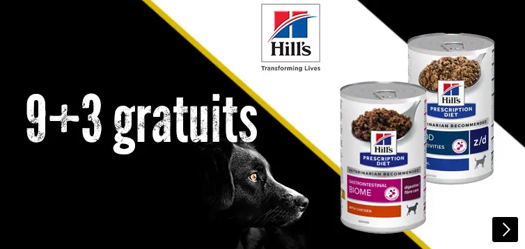 Hill's PD natvoer hond 9+3 gratis DOG